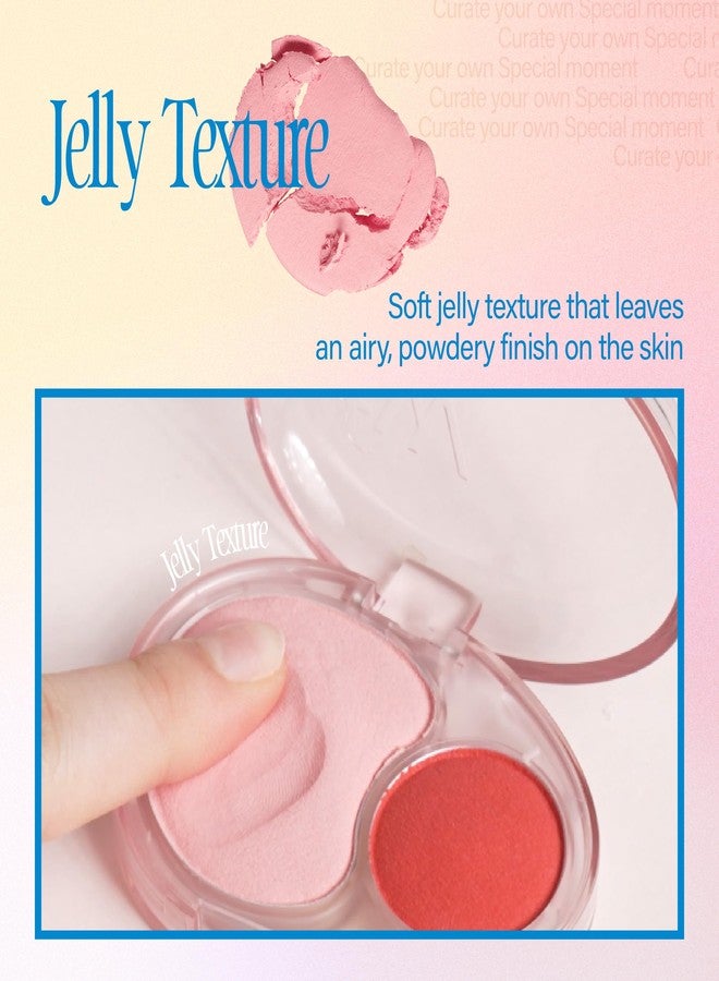fwee Mellow Dual Blush | MV01 No More Cupid | Dual Color, Jelly Texture, 12 Colors, Longwear, Long-lasting | 7.2g - Image 5